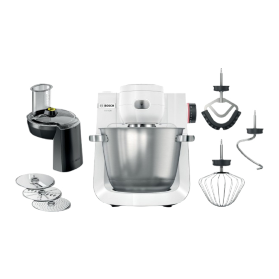 Bosch MUMS6 Serie Manuel D'utilisation
