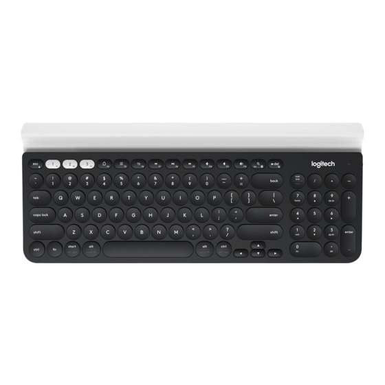 Logitech K780 Guide Rapide