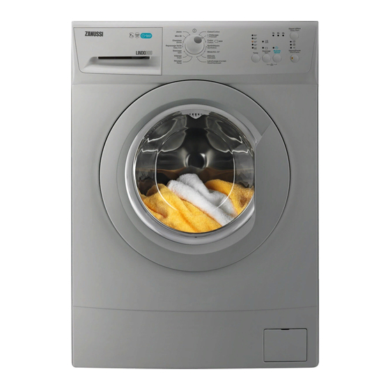 Zanussi ZWS76100SS Notice D'utilisation