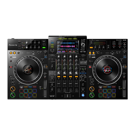 PIONEER DJ XDJ-XZ Mode D'emploi