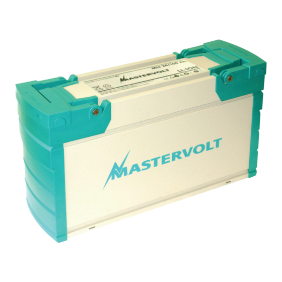 Mastervolt MLi 12/320 Manuel D'utilisation