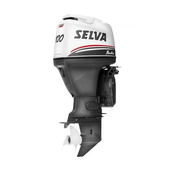 SELVA MARINE Marlin 100 EFI Mode D'emploi