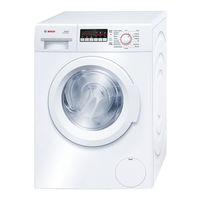 Bosch WIW28540EU Notice D'utilisation Et D'installation