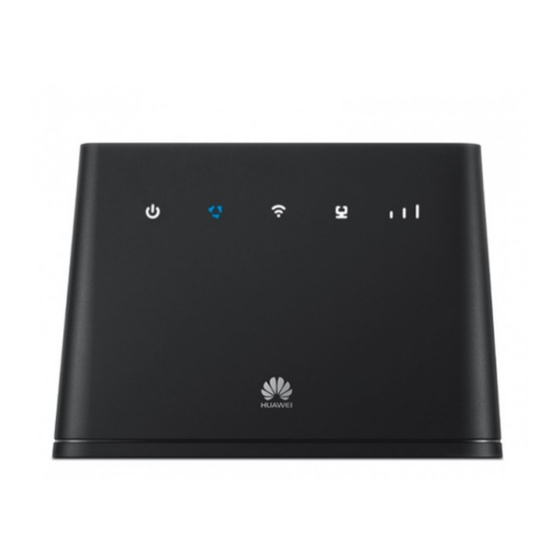 Huawei B310 Démarrage Rapide