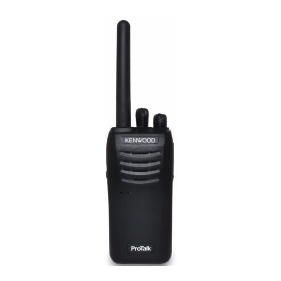 Kenwood ProTalk TK-3501 Guide De Référence Rapide