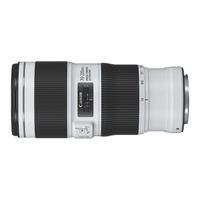 Canon EF70-200mm f/4L IS USM Mode D'emploi