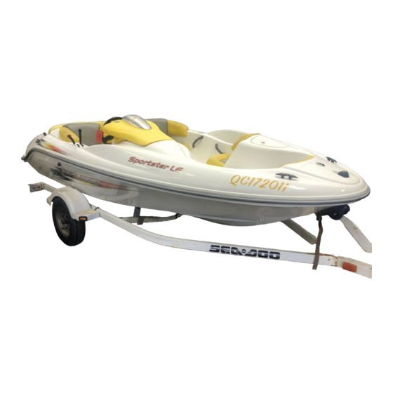 Sea-doo SPORTSTER LE Manuels