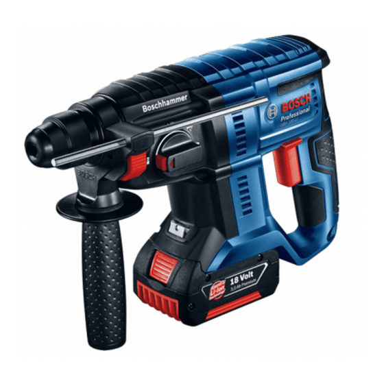 Bosch GBH 180-LI Professional Notice Originale