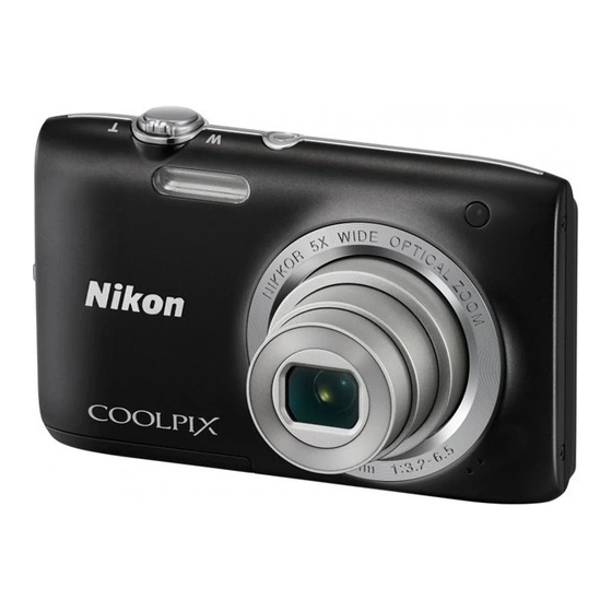 Nikon COOLPIX S2800 Manuel D'utilisation