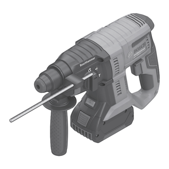 Bosch GBH 180-LI Professional Notice Originale