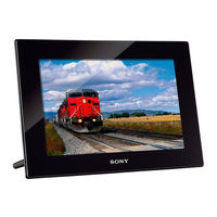 Sony S-Frame DPF-HD1000 Manuel