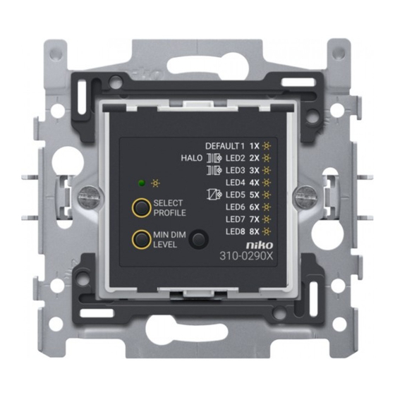 Niko 310-0290X Manuels