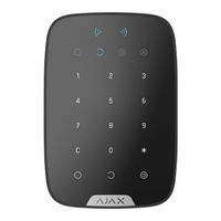 Ajax KeyPad Plus Manuel Utilisateur