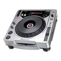 Pioneer CDJ-800 Mode D'emploi