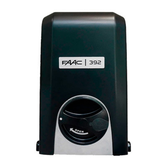 FAAC ENERGY KIT V2 Notice Simplifiee