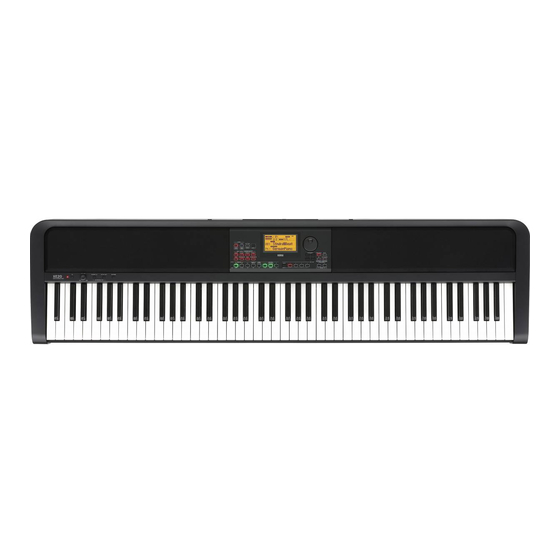 Korg XE20 Guide De Prise En Main