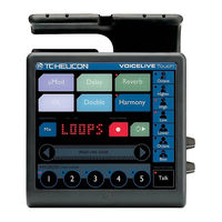 TC-Helicon VOICELIVE Touch Mode D'emploi