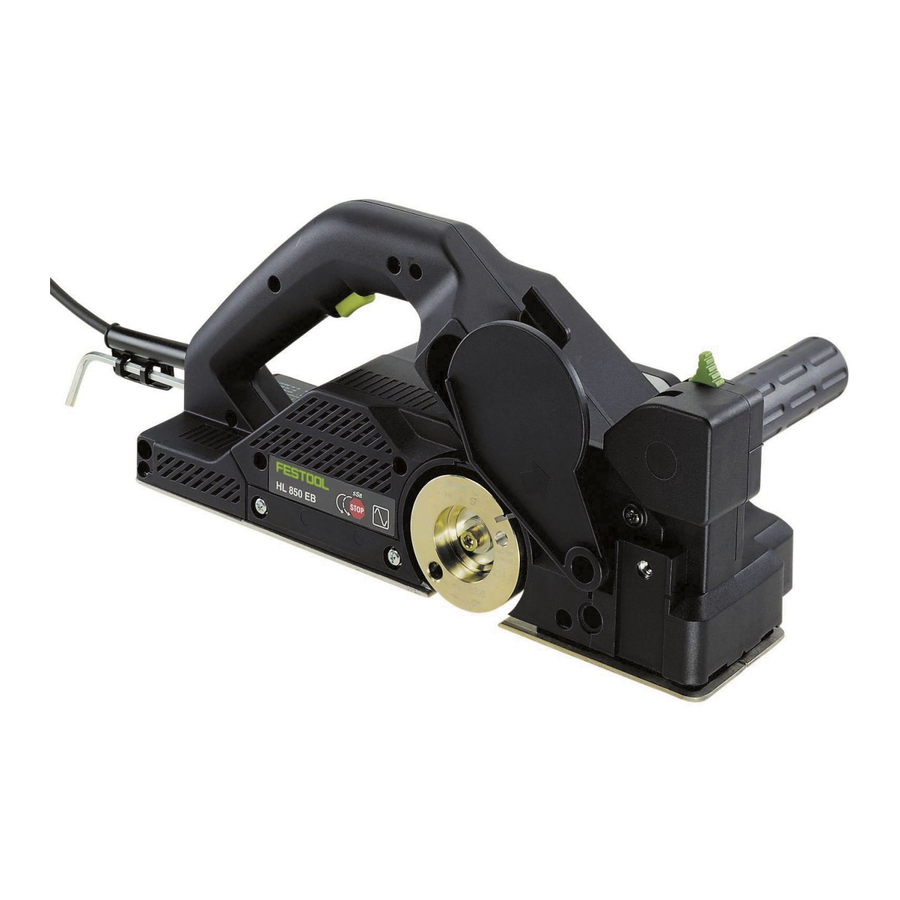 Festool HL 850 EB Mode D'emploi