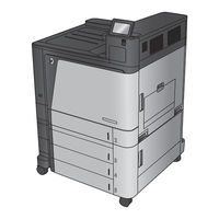 HP COLOR LASERJET ENTERPRIS M855dn Guide De L'utilisateur