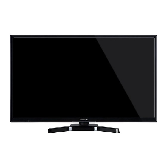 Panasonic TX-32EW334 Mode D'emploi