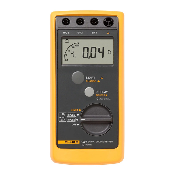 Fluke 1621 Manuels