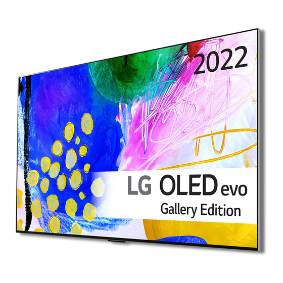 LG OLED65G26 Guide De L'utilisateur