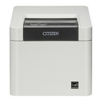 Citizen CT-E601 Mode D'emploi