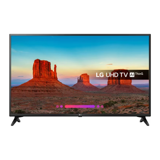 LG 43UK62 Serie Guide Rapide