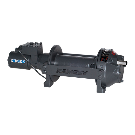 RAMSEY WINCH HD-P 42,2 Traduction Des Instructions Originales