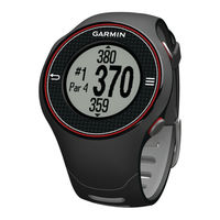 Garmin Approach S3 Manuel D'utilisation