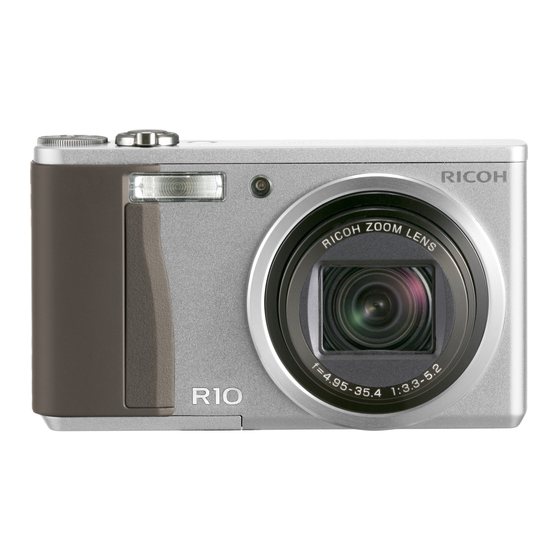 Ricoh R10 Mode D'emploi