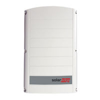 SolarEdge SE16K Guide D'installation