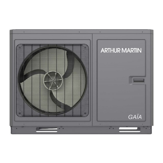 ARTHUR MARTIN GAIA Serie Manuel D'utilisation