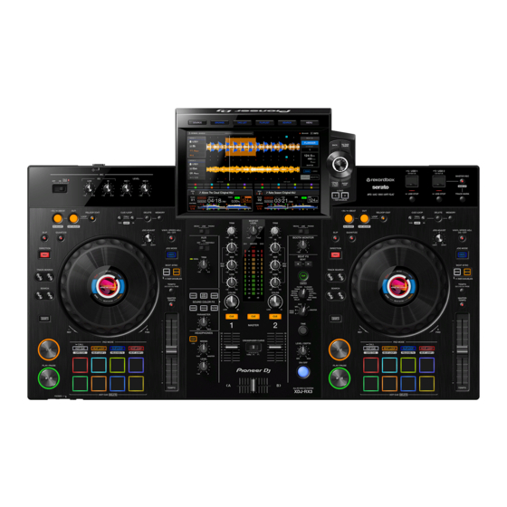 PIONEER DJ SERATO XDJ-RX3 Mode D'emploi