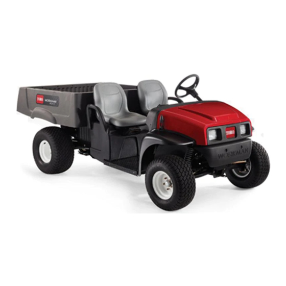 Toro Workman MDX-D Manuel De L'utilisateur