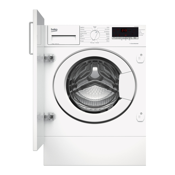 Beko WITC8410B0W Manuels