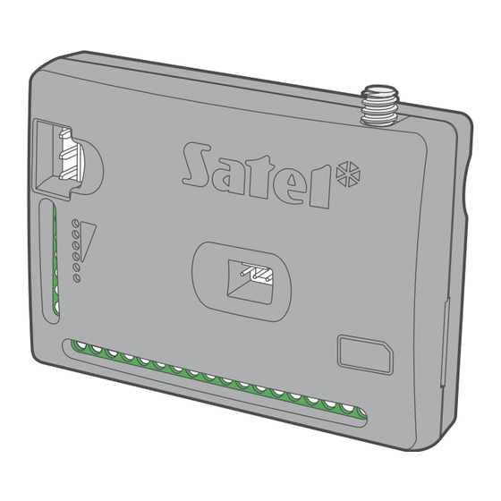 Satel GPRS-A Mode D'emploi