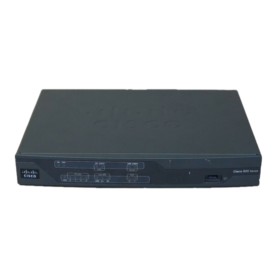 Cisco C888 SDSL Documentation
