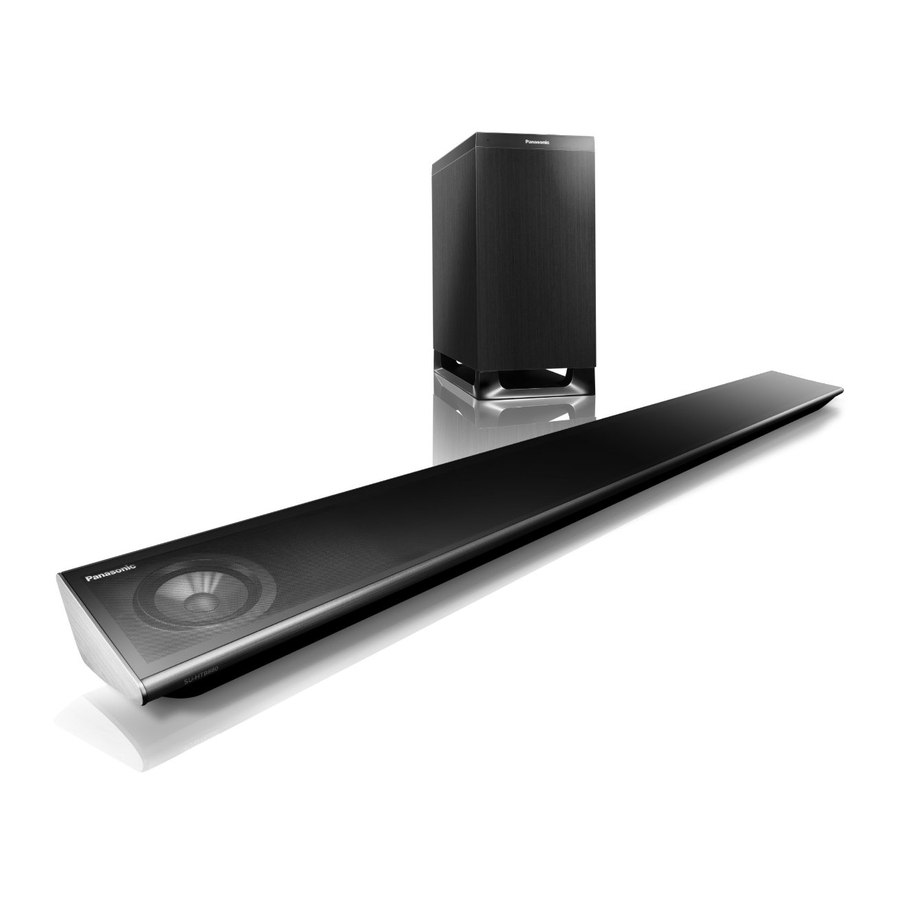 Panasonic SC-HTB880 Manuel D'utilisation