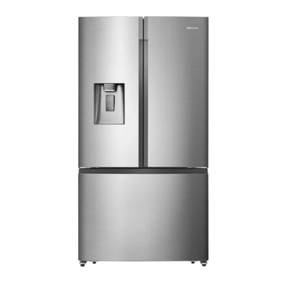 Hisense RF750N4ABF Manuel De L'utilisateur