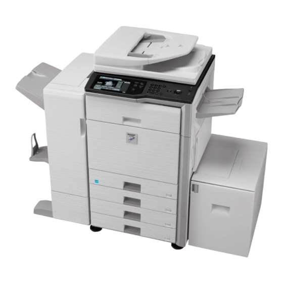 Sharp MX-M283N Guide De Démarrage Rapide