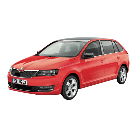 Skoda RAPID SPACEBACK Manuels