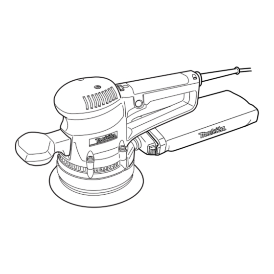 Makita BO6030 Manuel D'instructions