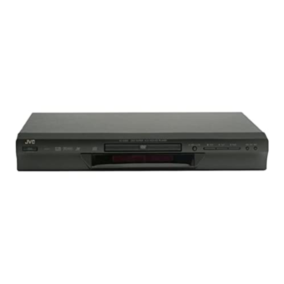 JVC XV-S300BK Manuel D'instructions