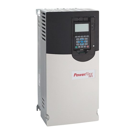 Rockwell Automation Allen-Bradley PowerFlex 750 Série Manuel Utilisateur