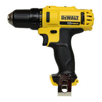 Dewalt XR LI-ION DCD710 Traduction De La Notice D'instructions Originale