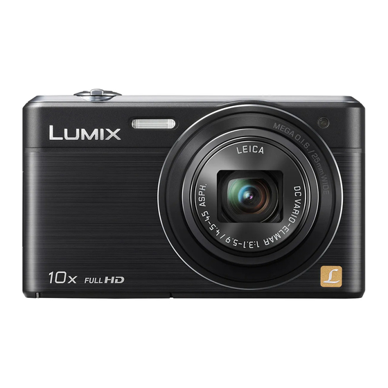 Panasonic Lumix DMC-SZ9 Manuel D'utilisation