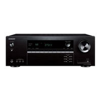 Onkyo TX-NR5100 Mode D'emploi