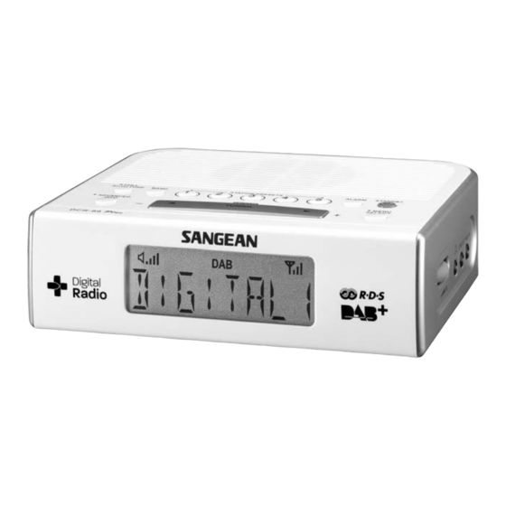 Sangean DCR-89 Plus Manuels