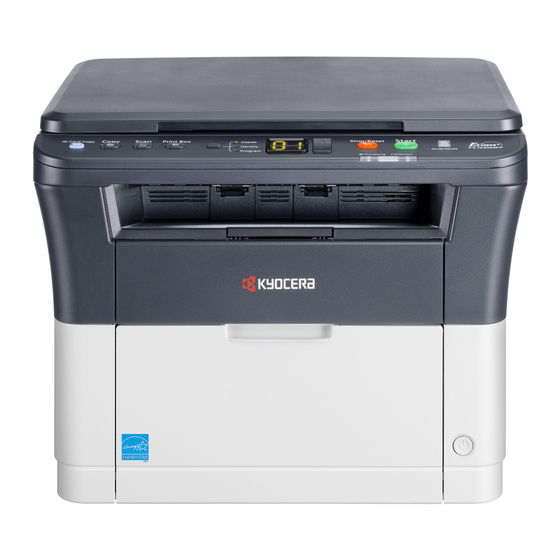 Kyocera Ecosys FS-1020MFP Manuel D'utilisation